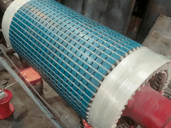 لف العضو الدوار (Rotor/Armature) وتصنيع وتركيب الكوميتاتور