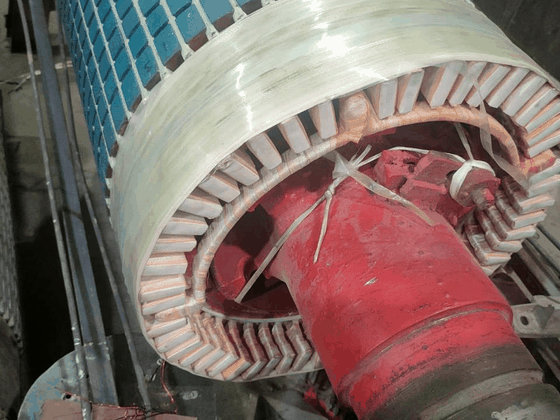 تشطيب وعزل العضو الدوار لمحركات التيار المستمر (DC Armature)